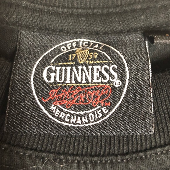 Official Guinness black harp logo size small tee - Picture 6 of 6